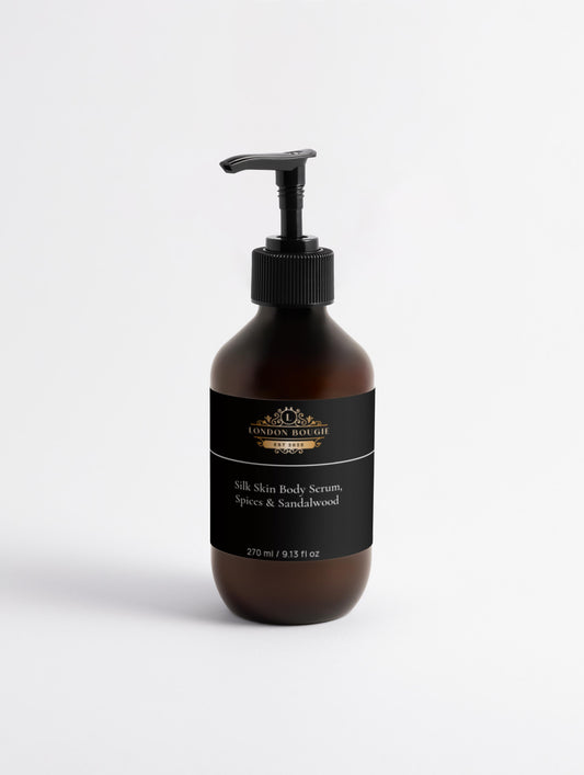 Silk Skin Body Serum, Spices & Sandalwood